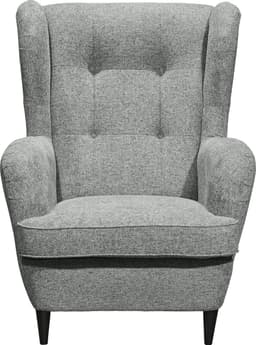 ED EXCITING DESIGN Ohrensessel Oskar | Grau