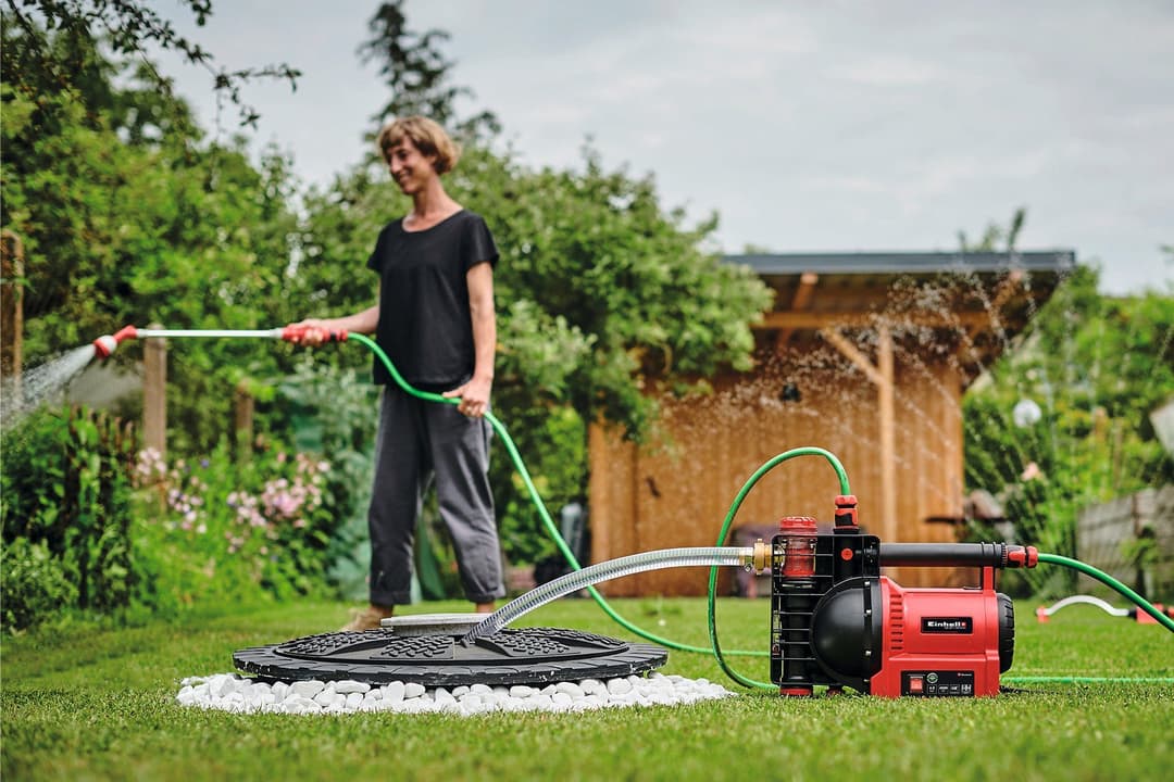 Einhell Gartenpumpe GE-GP 1145 ECO | Rot