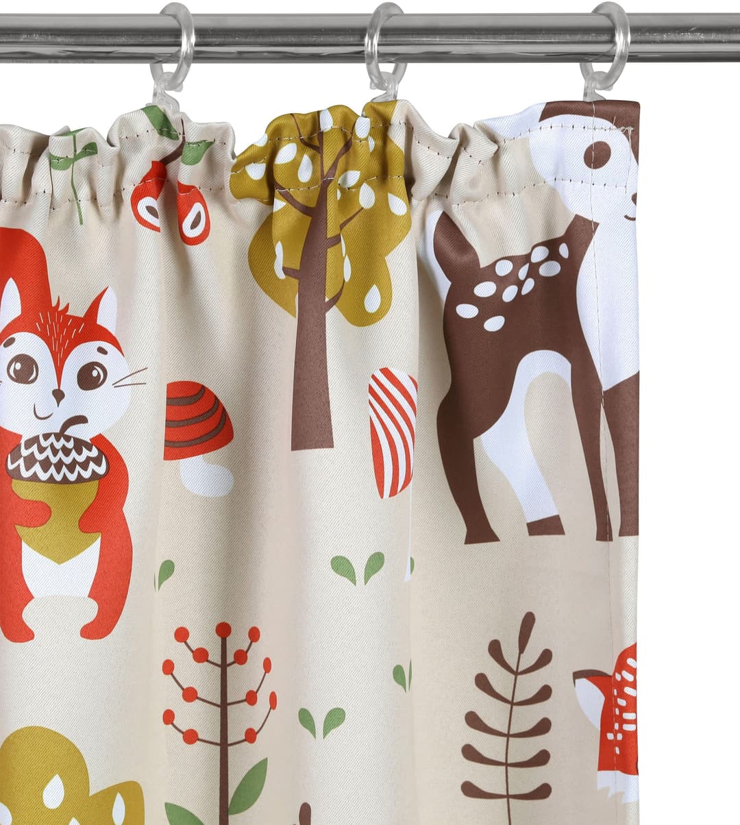 OTTO home Verdunkelungsvorhang Waldtiere | Beige