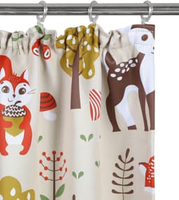 OTTO home Verdunkelungsvorhang Waldtiere | Beige
