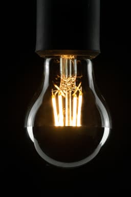 SEGULA LED-Leuchtmittel LED Glühlampe Spiegelkopf | Silber