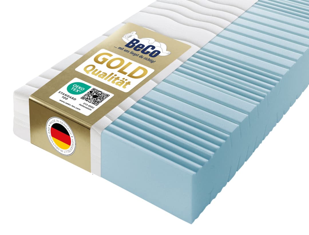 Komfortschaummatratze Grand Majestic GOLD | Weiß