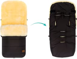 Fillikid Fußsack Engadin | Schwarz