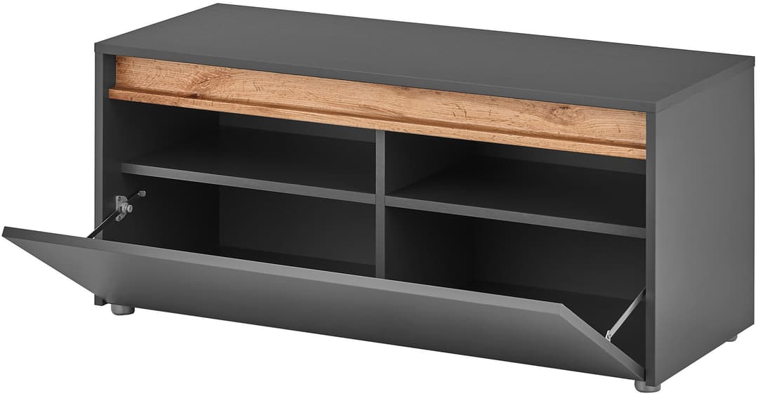 Home affaire Schuhbank GiRON/CiTY | Grau