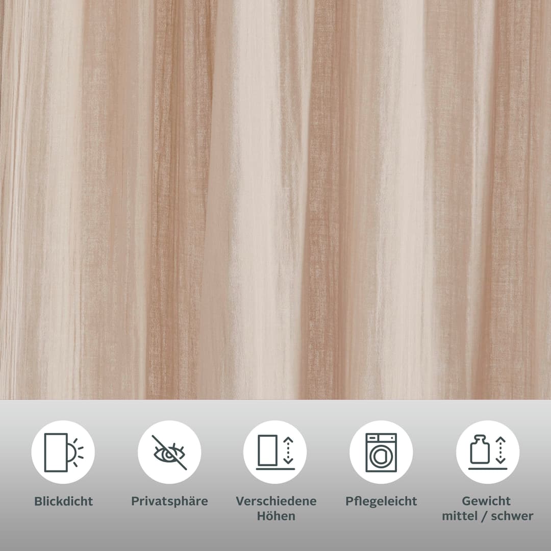 LeGer Home by Lena Gercke Gardine Hevin | Beige
