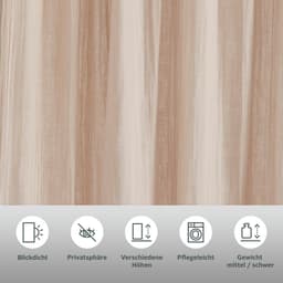 LeGer Home by Lena Gercke Gardine Hevin | Beige