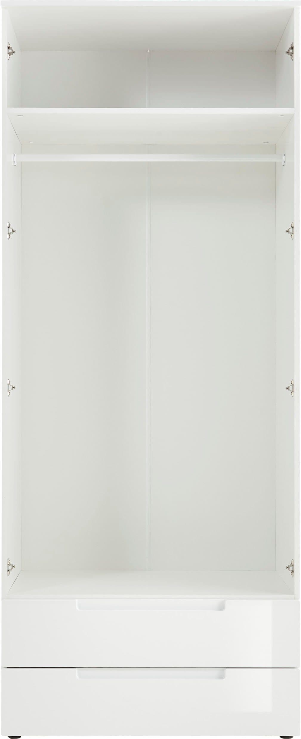 Schlafkontor Drehtürenschrank Spice | Weiß