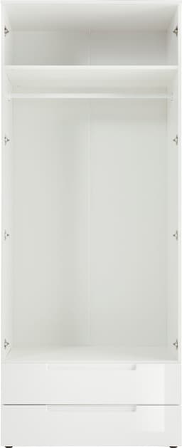 Schlafkontor Drehtürenschrank Spice | Weiß