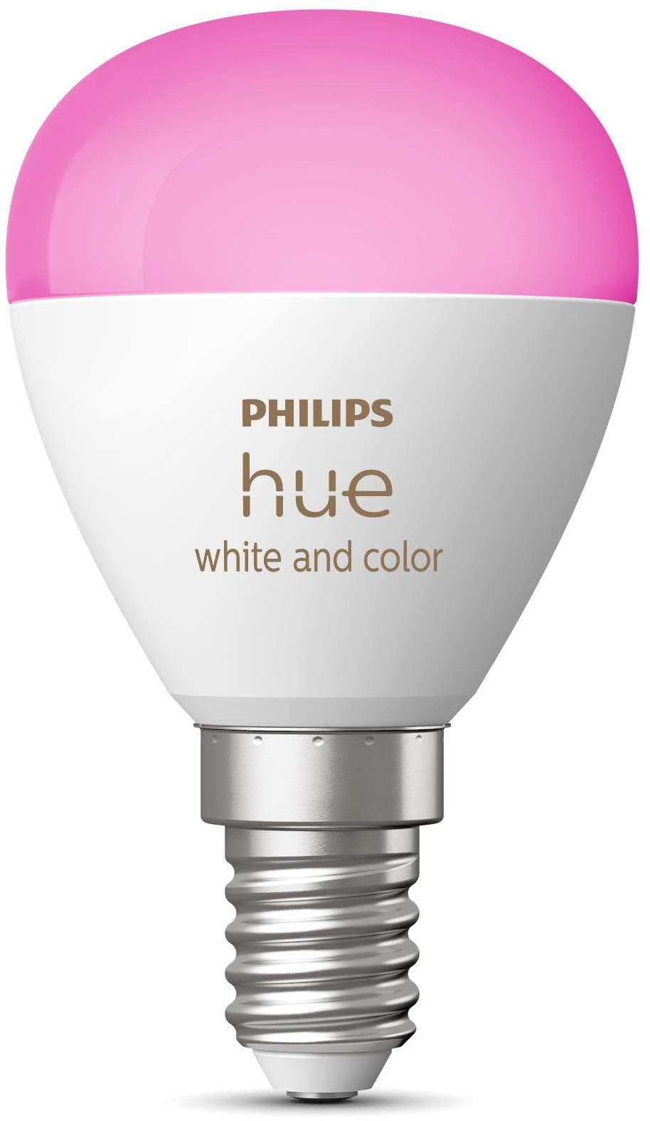 Philips Hue LED-Leuchtmittel White & Color Ambiance Luster | Weiß