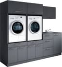 Laundreezy Mehrzweckschrank-Set | Schwarz