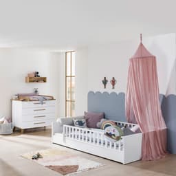 PAIDI LITTLE FLO Kinderbett | Schwarz
