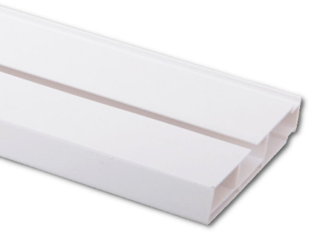 SN DECO GROUP Gardinenschiene Vorhangschiene SH (1) | Weiß