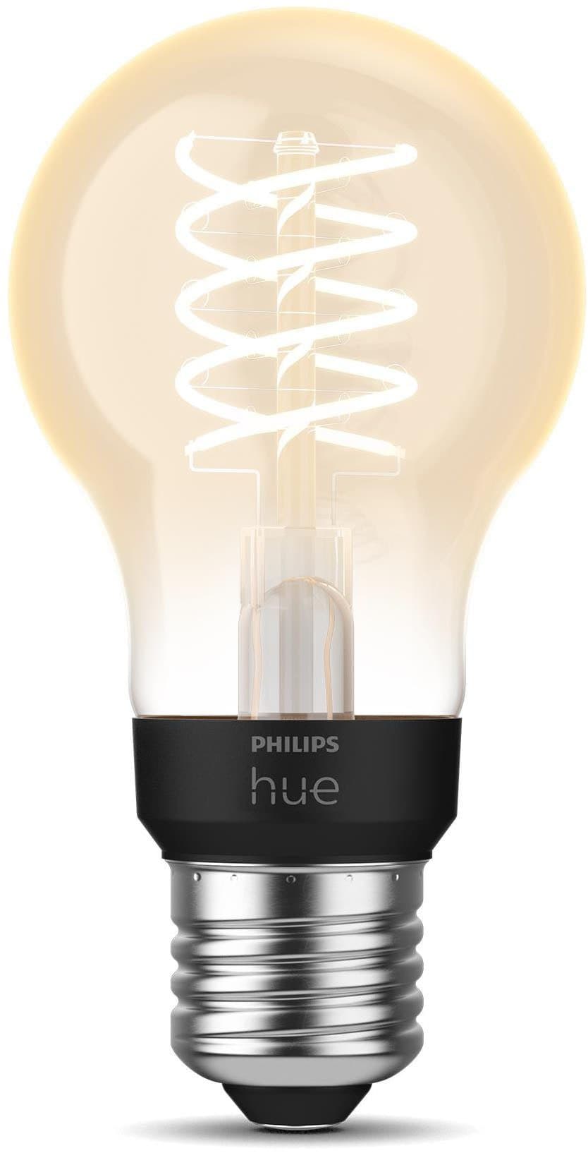 Philips Hue LED-Filament White Standard A60 | Holztöne