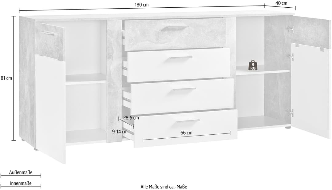 Procontour Kommode Trenti | Holztöne