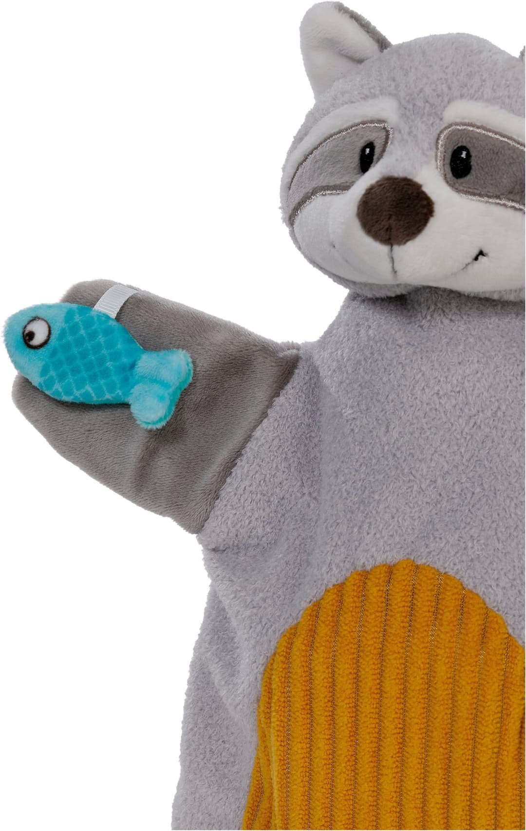 Nici My first NICI Waschbär Handpuppe | Grau