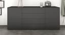 borchardt Möbel Sideboard Rova | Schwarz 3