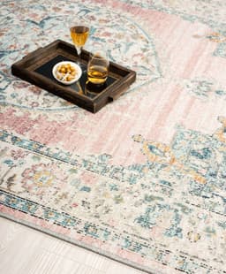the carpet Teppich Palma | Rosa