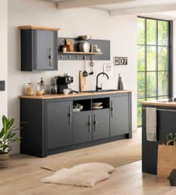OTTO home Küche KS-Westminster Küchenzeile | Grau