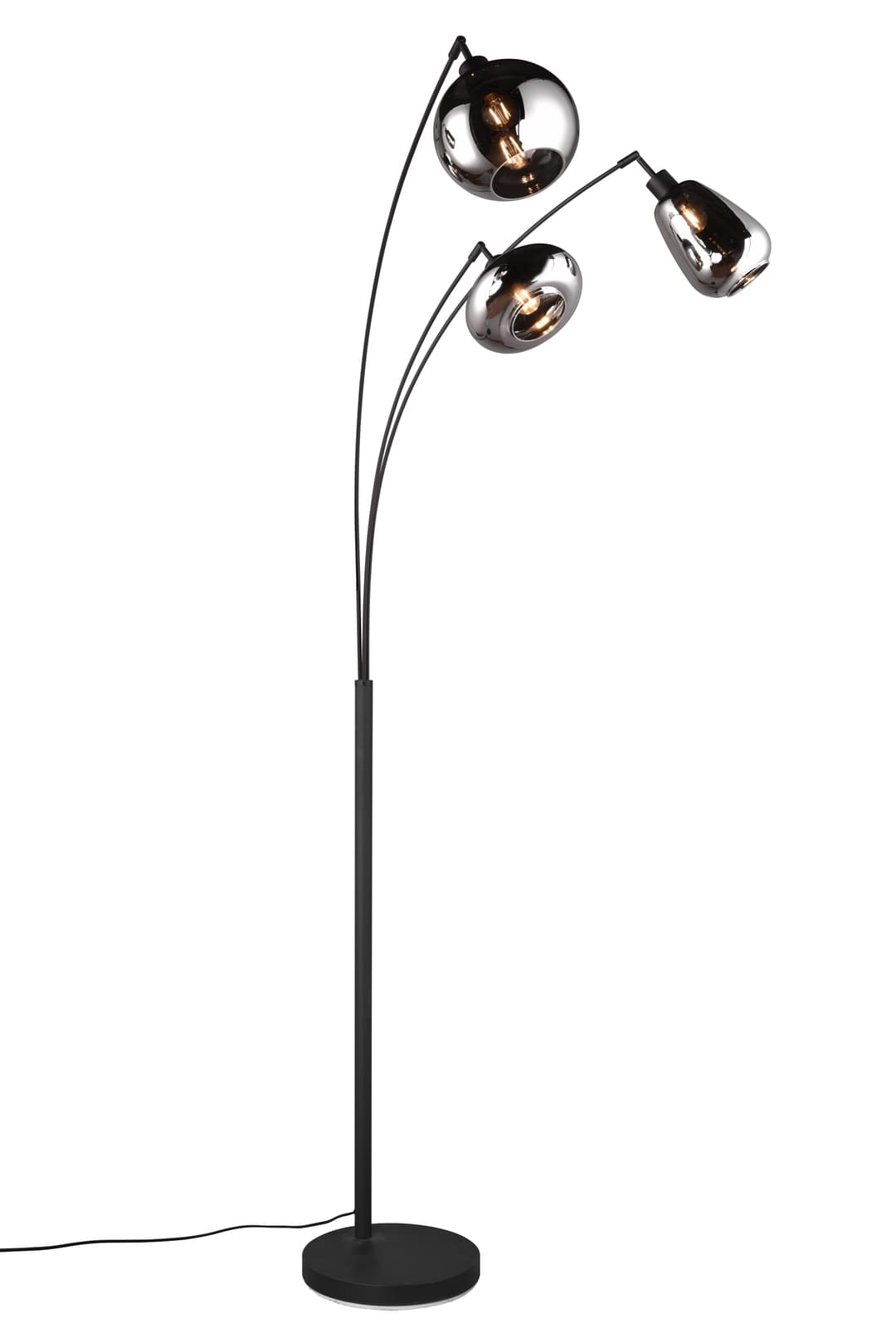 TRIO Leuchten Stehlampe Lumina | Schwarz