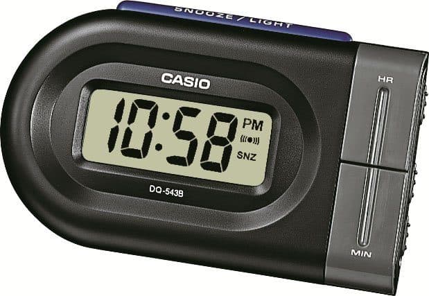 CASIO DQ-543B-1EF Reisewecker | Schwarz
