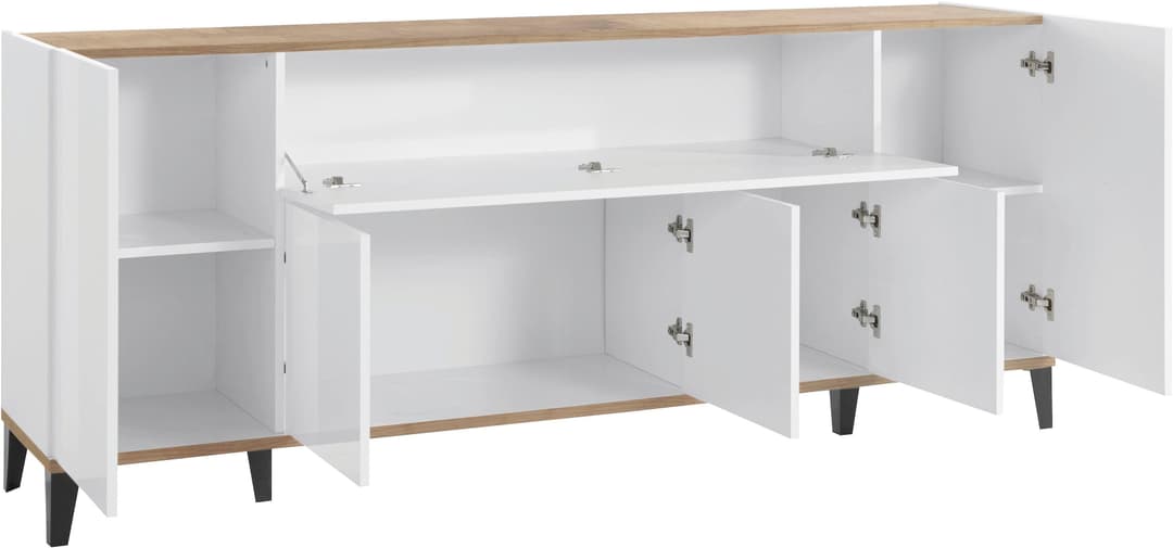 Home affaire Sideboard Sunrise | Weiß