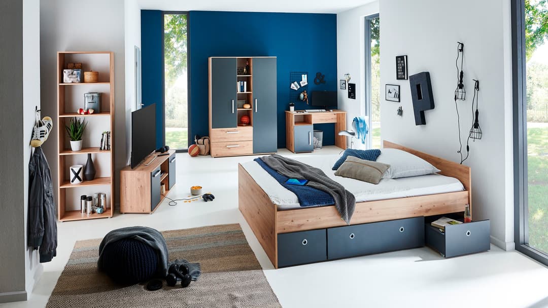 arthur berndt Jugendzimmer-Set Alessio | Braun