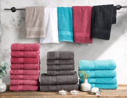 OTTO home Duschtücher Juna | Mehrfarbig