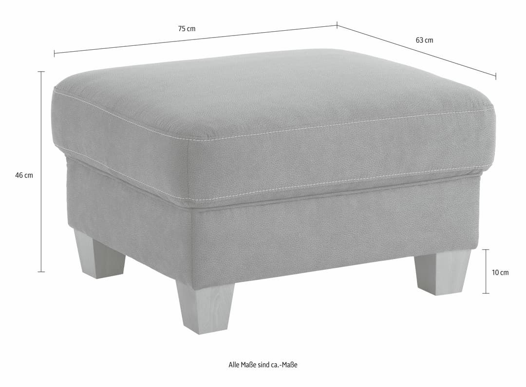 Home affaire Hocker Borkum | Grau