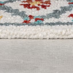 FLAIR RUGS Iris Traditional Wollteppich | Rot