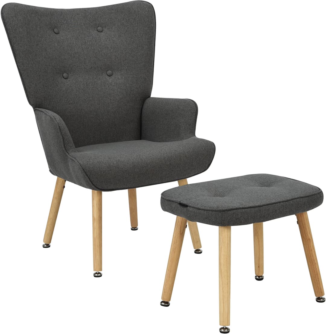 OTTO home Ohrensessel PERHAM | Grau
