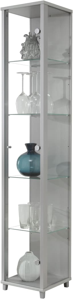 fif möbel Vitrine OPTIMA | Silber