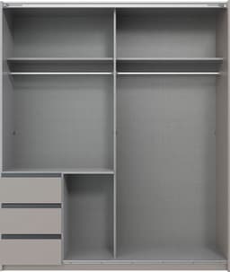 Wimex Schwebetürenschrank Stade | Grau