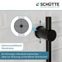 Schütte Brausegarnitur RAVEN | Schwarz 5