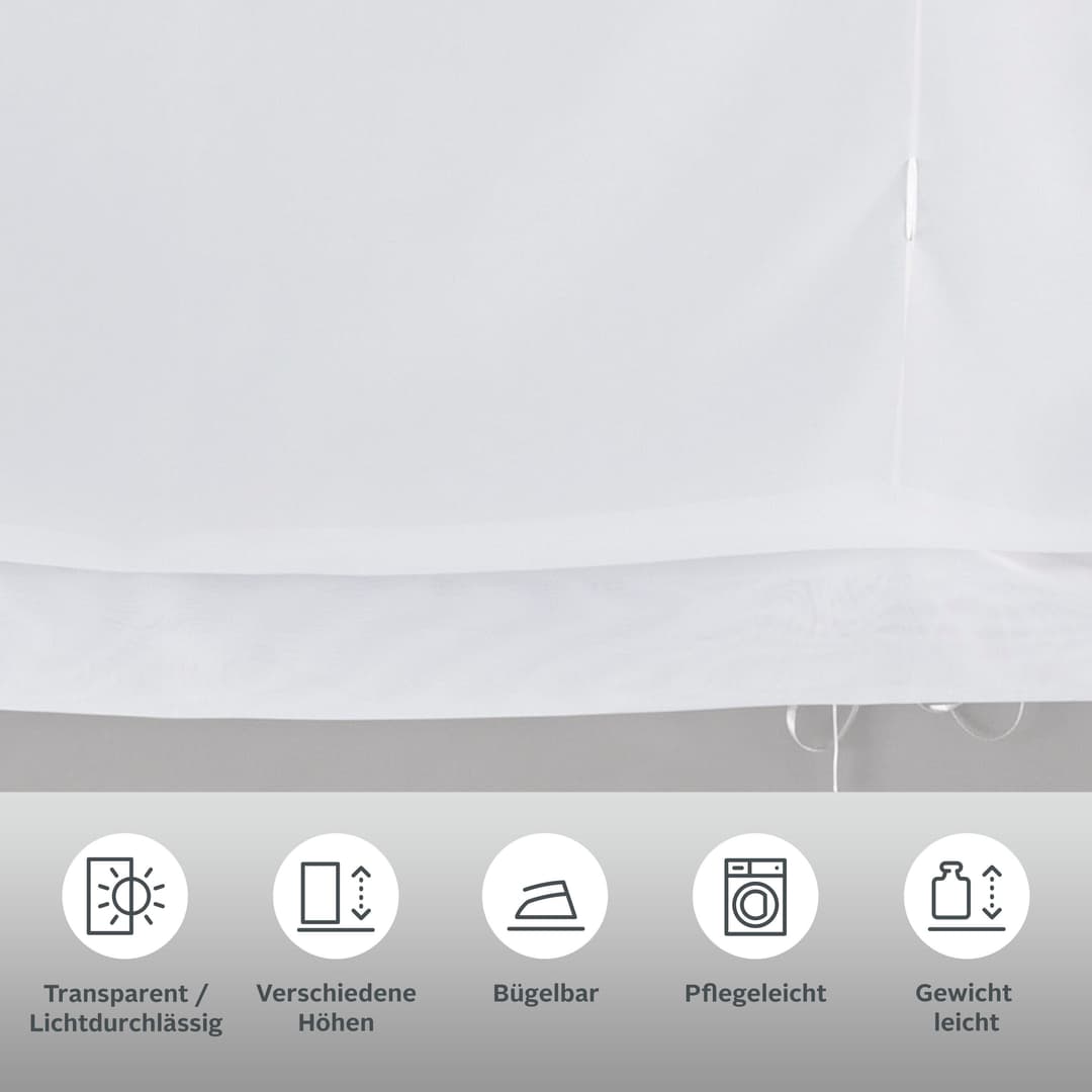 OTTO home Bändchenrollo Xana | Grau