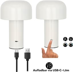 OTTO home LED Tischleuchte Ronno | Weiß
