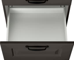 wiho Küchen Auszugsunterschrank Erla | Schwarz
