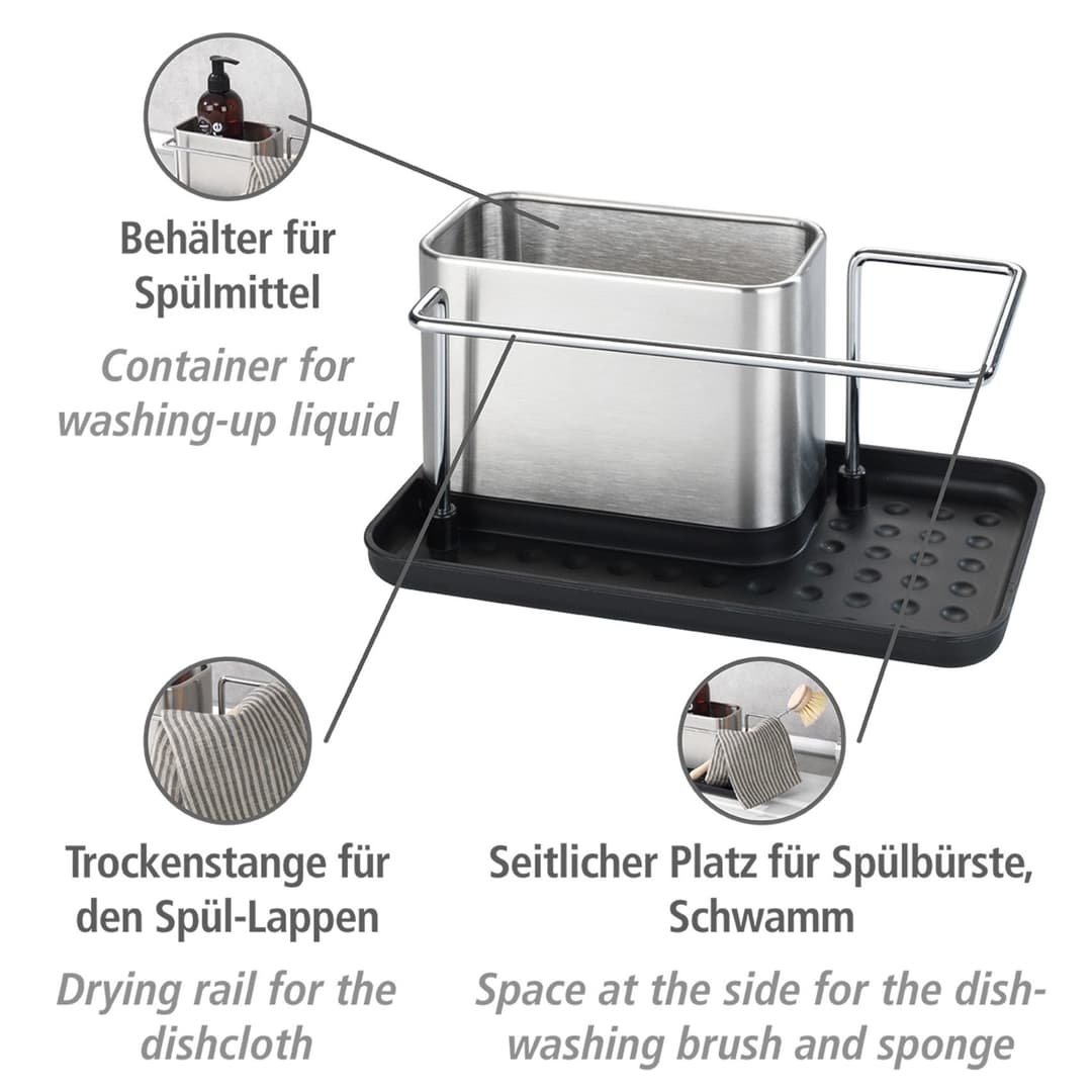 Wenko Küchenorganizer-Set Universal | Silber