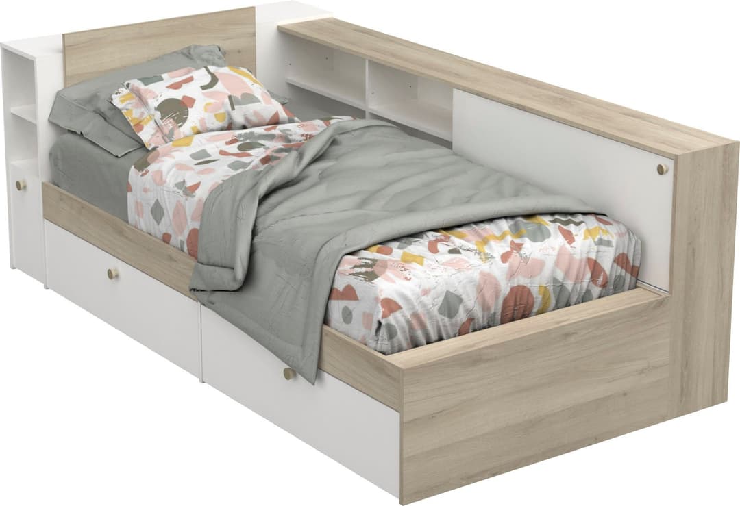 Demeyere GROUP Stauraumbett Life | Holztöne