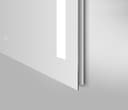welltime LED-Lichtspiegel Plaza | Silber 4