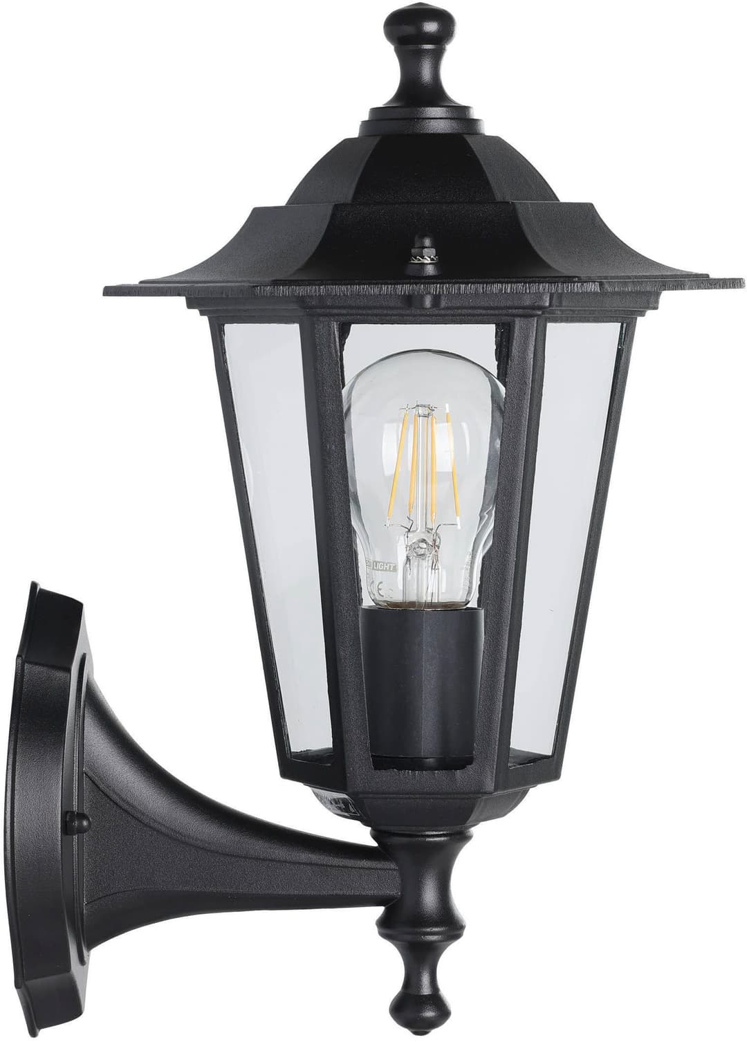 EGLO LED Wandleuchte Laterna 4 | Schwarz