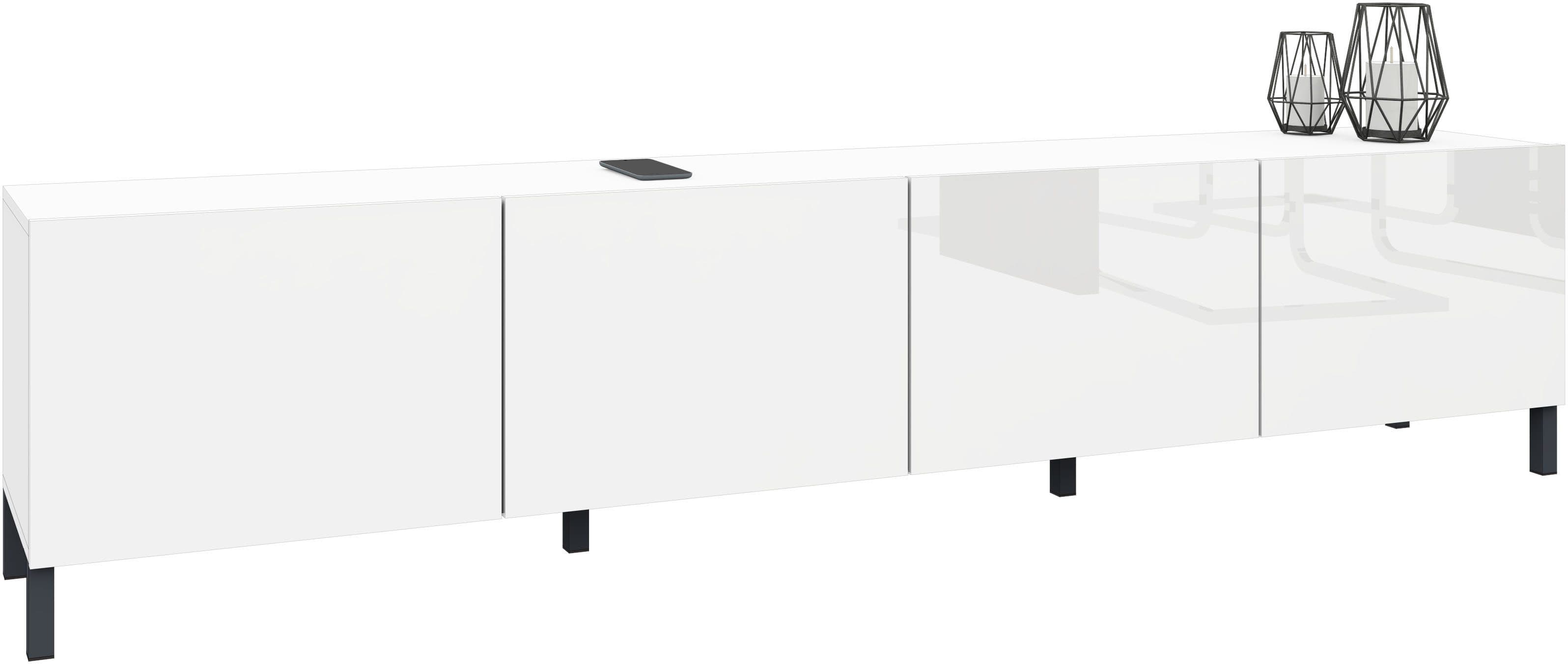 borchardt Möbel Lowboard Sophia | Weiß