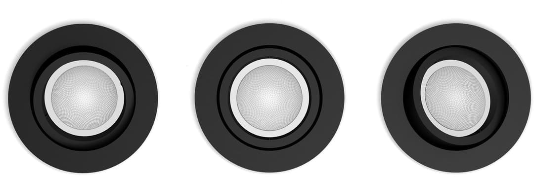 Philips Hue Centura Einbauleuchte | Schwarz