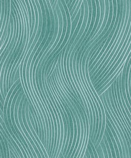 Marburg Vliestapete Wavy Stripes | Grün