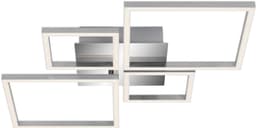 Briloner Leuchten LED Deckenleuchte FRAME | Silber