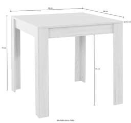 OTTO home Esstisch Meigh | Weiß