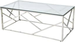 SalesFever Glastisch | Silber