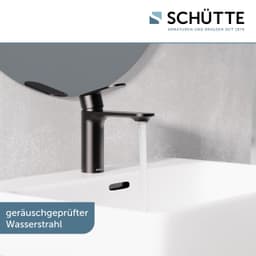Schütte MONTANA Waschtischarmatur | Schwarz