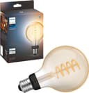 Philips Hue LED-Filament White Ambiance Globe G93 | Weiß 3