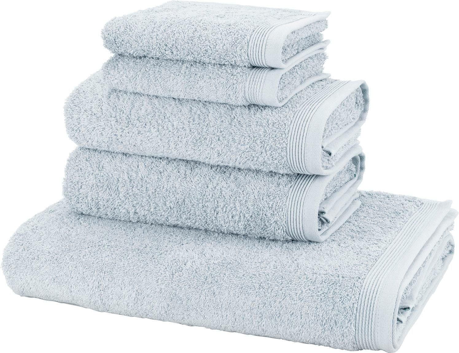 Möve Handtuch Set Basic | Silber
