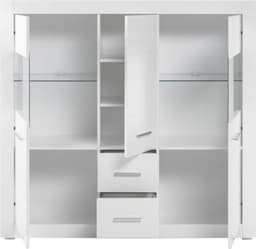 Home affaire Highboard BIANCO | Weiß